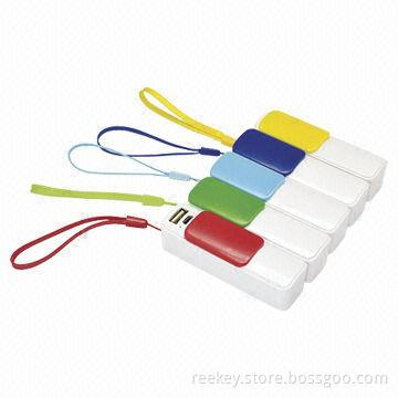 Colorful and Smart Power Banks with 2,600mAh Capacity, Li-polymer Cell Type